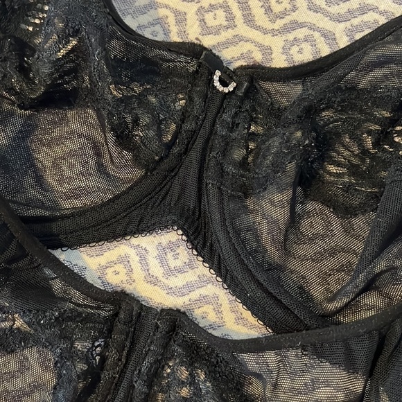Wacoal Sheer Enough Underwire Bra 855253 Black* 2️⃣👙Included - Picture 12 of 13